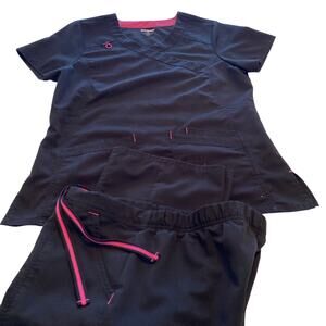 Black set of Scrub.  Size Small-CH.
